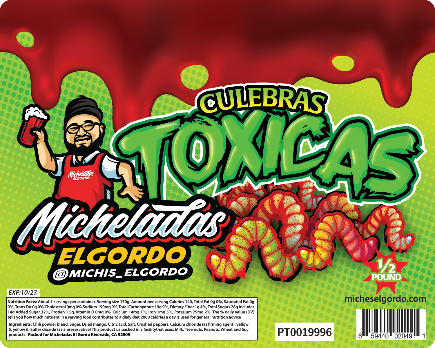 La Toxica ~ Original Michelada Flavor – AntojoMix