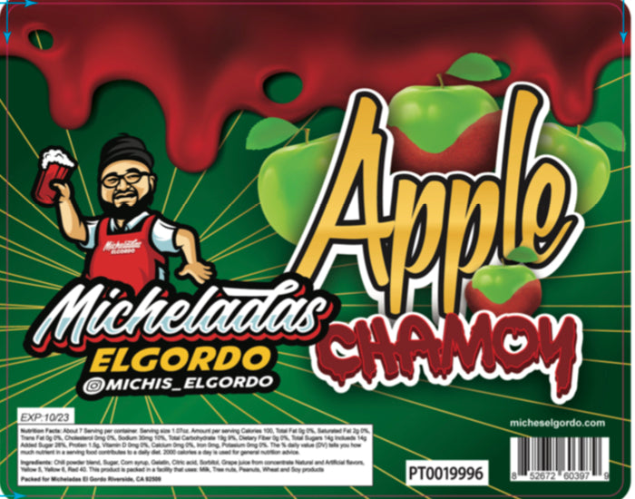 Apple Chamoy Rings