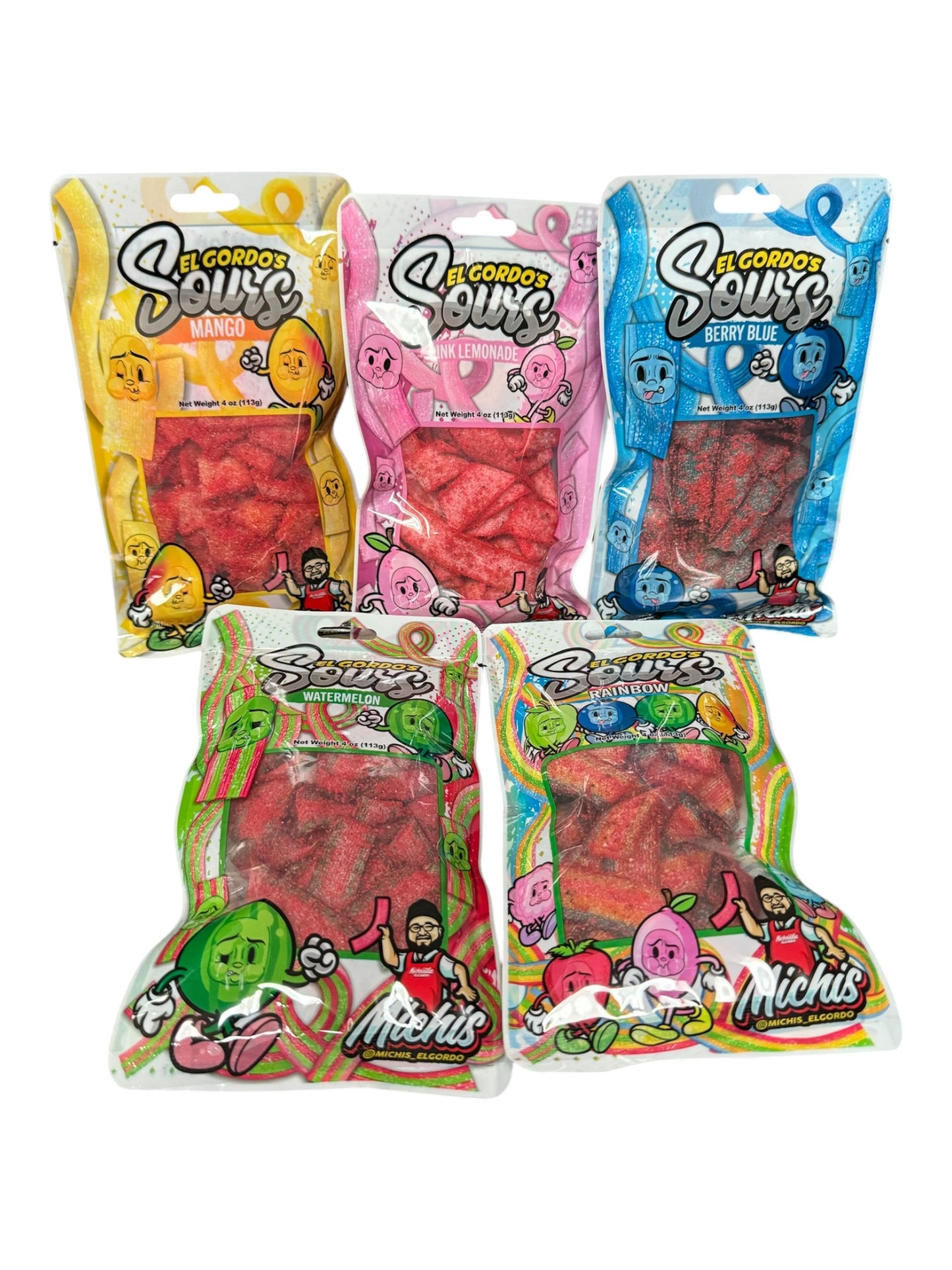 EL GORDO CHAMOY SOURS'S (Pack of 5)