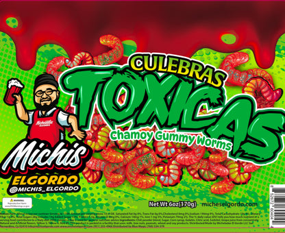 Toxicas Neon Worms