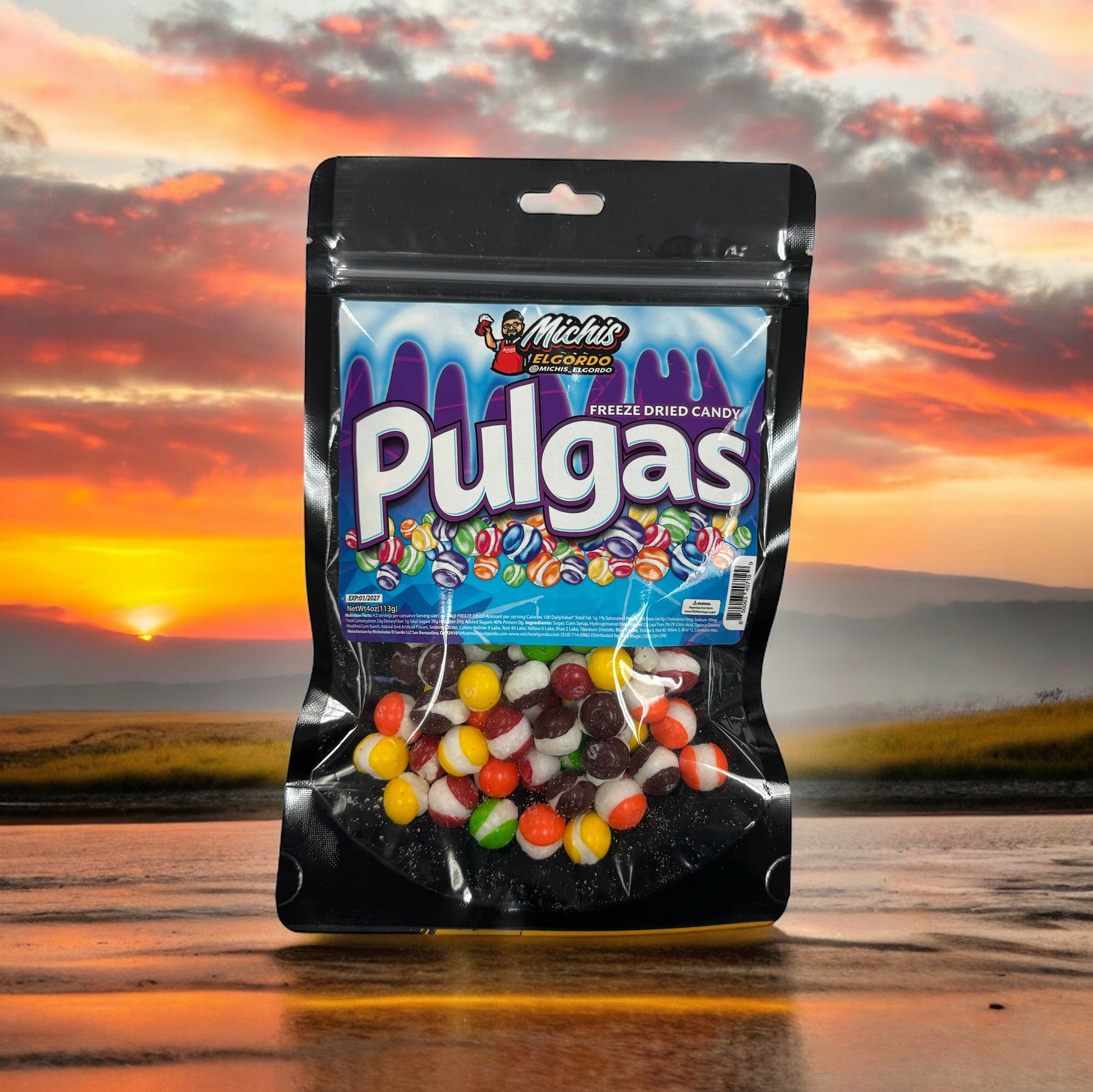 Freeze Dried Candy - Pulgas – Micheladas el Gordo